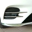 【IDFR】Benz 賓士 GLC X253 SUV 2015-2018 鍍鉻銀 前桿飾條 下巴飾條(前保桿飾條 下巴飾條)