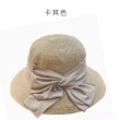 【OT SHOP】女款大帽檐草帽 C2226(渡假風 蝴蝶結 法式優雅)