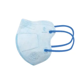 【健康天使】MIT醫用3D立體幼童寬耳繩口罩 2~6歲 藍色 鬆緊帶(30入/袋)