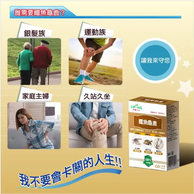 【湧鵬生技】鱷魚龜鹿6入組(鱷魚;全龜;鹿角;每盒60顆;共360顆)