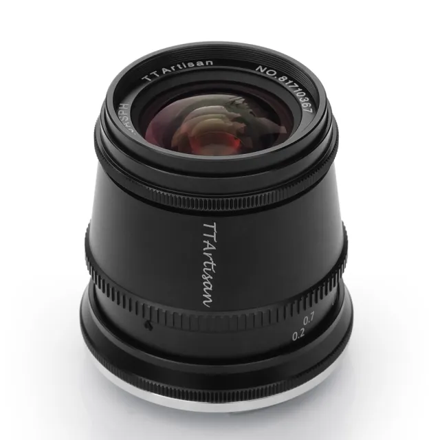 【TTArtisan 銘匠】17mm f1.4 APSC 手動鏡頭 大光圈廣角鏡頭(公司貨)