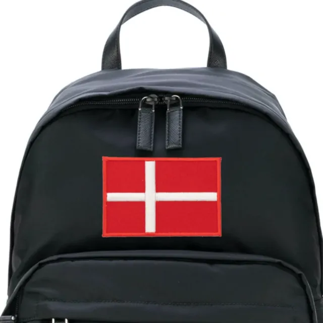 【A-ONE 匯旺】丹麥 Flag Patch肩章 電繡識別章 電繡立體繡貼 裝飾貼 布藝背包貼