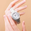 【CITIZEN 星辰】LADYS心動羅馬假期光動能藍寶石不鏽鋼錶款金色-女錶35mm(EM0973-55A)