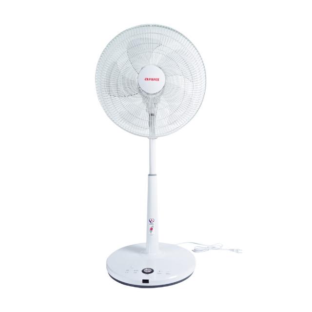 【aiwa 愛華】16吋DC微電腦遙控立扇DF-M1621E(台灣製造)