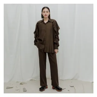 【MO-BO】希望之際飄逸長袖襯衫(上衣)