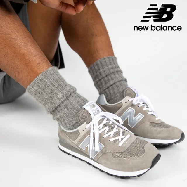 NEW BALANCE】NB 復古運動鞋_男鞋/女鞋_灰色_ML574EVG-D(大谷翔平著用