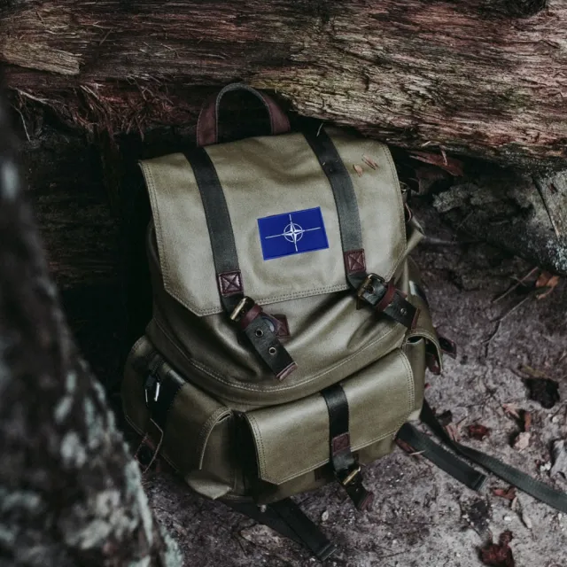 【A-ONE 匯旺】北約 NATO 刺繡貼布 電繡貼 背膠補丁 PATCH 刺繡士氣章 貼章 補丁