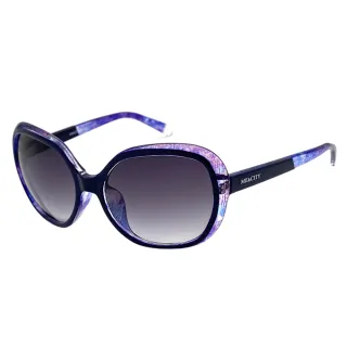【ME&CITY】時尚典藏渲染大框太陽眼鏡 品牌墨鏡 抗UV400(ME22003 F02)