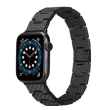 【PITAKA】AppleWatch 42/44/45mm 碳纖維磁扣商務錶帶(極度親膚極輕巧 復古款)