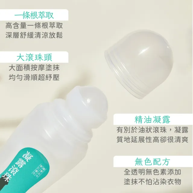 【金太武一條根】金門一條根凝露滾珠70ml 6入組(正宗金門一條根)
