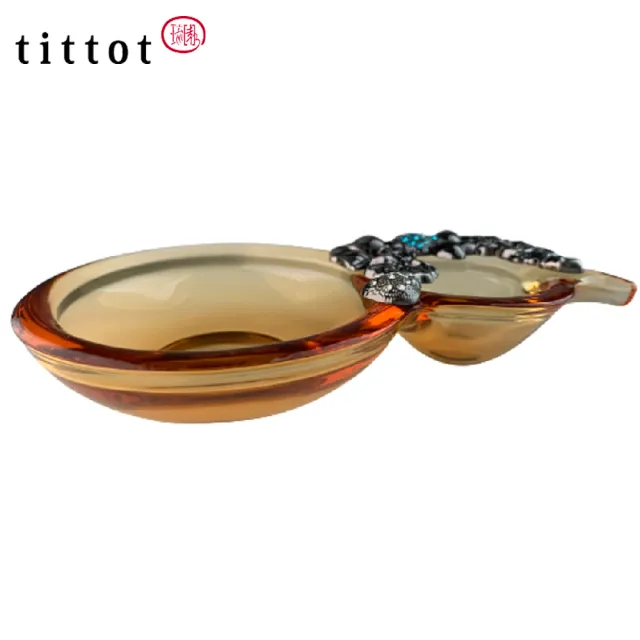 【tittot 琉園】福祿豐收_擺飾_四入組(送禮/琉璃/禮物/玻璃/水晶/藝術品/擺飾/禮贈/企業/)