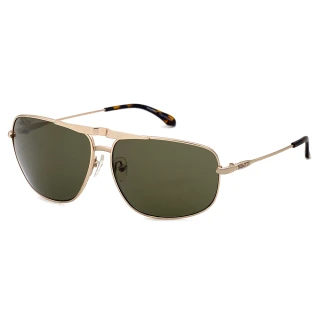 【ME&CITY】時尚飛行員金屬方框款太陽眼鏡 品牌墨鏡 抗UV400(ME21204 A01)