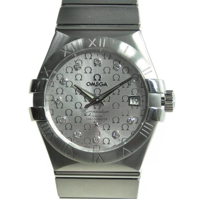 【OMEGA 歐米茄】Constellation 星座系列LOGO紋中性錶款x35mm(123.10.35.20.52.002)  送禮推薦