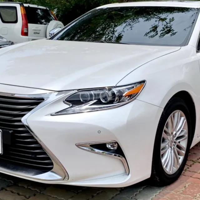 【IDFR】Lexus ES ES200 ES250 ES300 ES350 2015~2018 鍍鉻銀 前燈框 飾貼(車燈框 前燈框 頭燈框 大燈框)