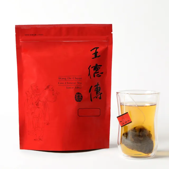 【王德傳】茉莉烏龍三角立體茶包30入