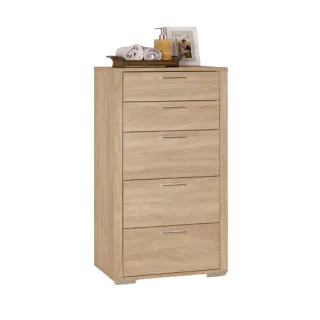 【文創集】羅麗  橡木紋2尺五抽斗櫃