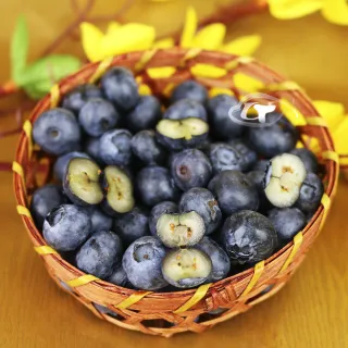 【果之家】美國空運進口XL級鮮果藍莓12盒(125g/盒)