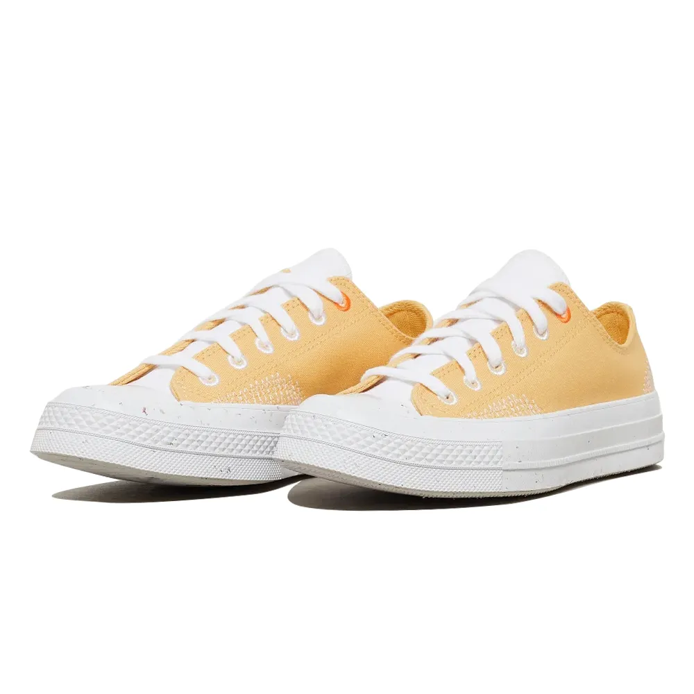 【CONVERSE品牌旗艦店】CHUCK 70 1970 RENEW OX 低筒 休閒鞋 男鞋 女鞋 黃白色(A00414C)