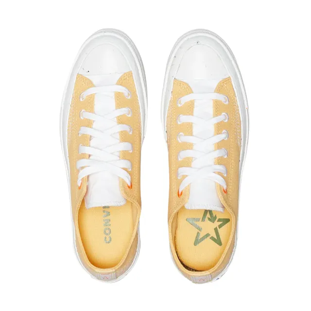 【CONVERSE品牌旗艦店】CHUCK 70 1970 RENEW OX 低筒 休閒鞋 男鞋 女鞋 黃白色(A00414C)