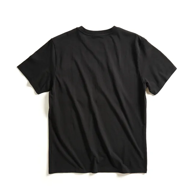 【EDWIN】男女裝 網路獨家↘3D-TOKYO堆疊短袖T恤(黑色)