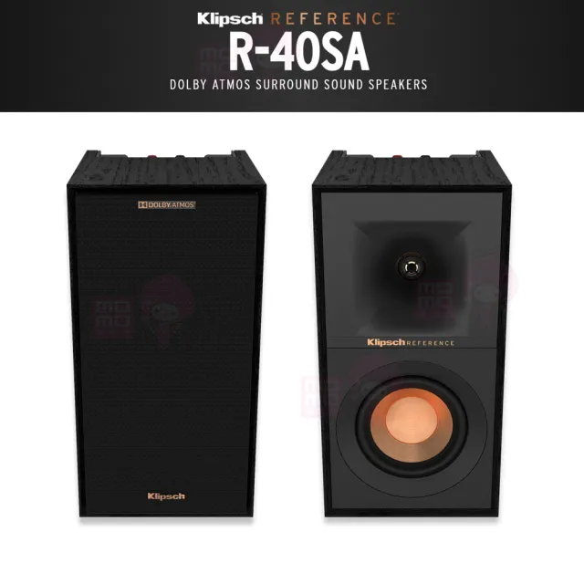 【Klipsch】R-40SA 被動式 天空聲道喇叭(杜比全景聲環繞喇叭/釪環公司保固)
