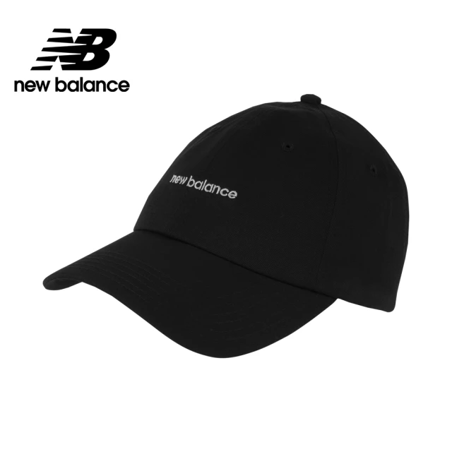 【NEW BALANCE】NB 棒球帽_中性_黑色_LAH21100BK