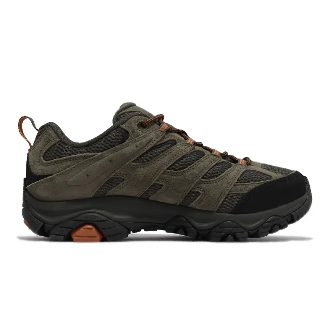 【MERRELL】登山鞋 Moab 3 GTX Wide 男鞋 寬楦 綠 黑 防水 支撐 戶外 vibram(ML035801W)