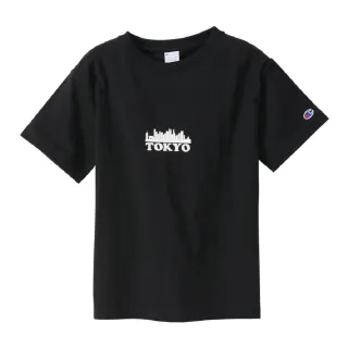 【Champion】官方直營-Womens Tokyo Logo短袖Tee-女(黑色)