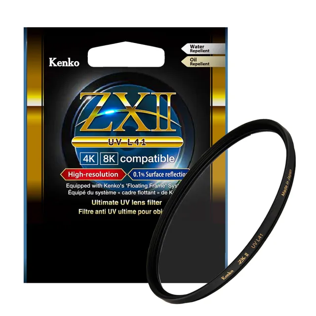 【Kenko】52mm ZETA ZXII UV L41(公司貨 薄框多層鍍膜UV保護鏡 高透光 防水抗油污 支援4K/8K 日本製)