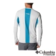 【Columbia 哥倫比亞 官方旗艦】男款- 鈦 抗曬酷涼快排長袖上衣-灰色(UAE96310GY / 2022年春夏商品)