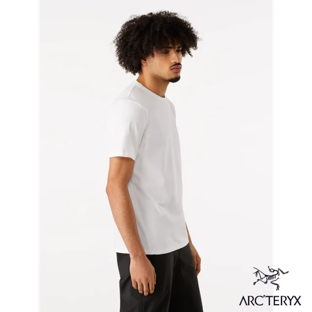 【Arcteryx 始祖鳥官方直營】男 Capitve 短袖 休閒 Tee(生命藍)