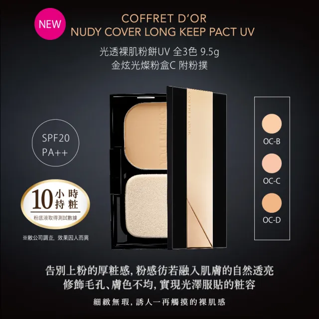 【Kanebo 佳麗寶】COFFRET D’OR 金炫光燦粉盒C(不含粉蕊)