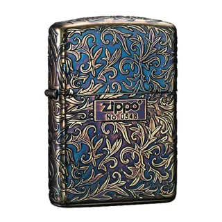 【Zippo】精雕環繞唐草-加厚版-防風打火機(美國防風打火機)