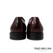【TINO BELLINI 貝里尼】男款 復刻擦色雕花雙釦孟克紳士鞋HM2O0009