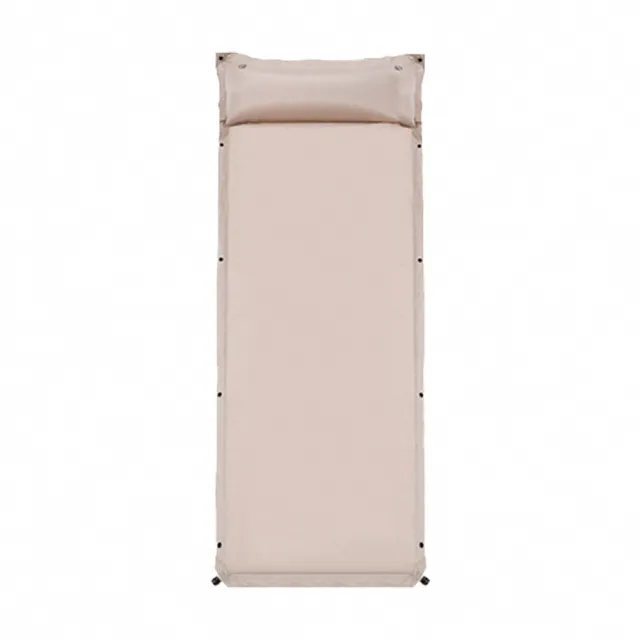 【SHANER】營用自動充氣睡墊-單人睡墊(簡單拼裝 快速充氣 收納體積小)