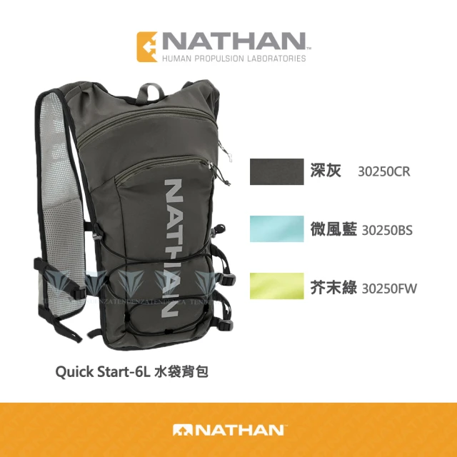 【NATHAN】Quick Start-6L 水袋背包(長跑/馬拉松/收納/補水/水袋背包)