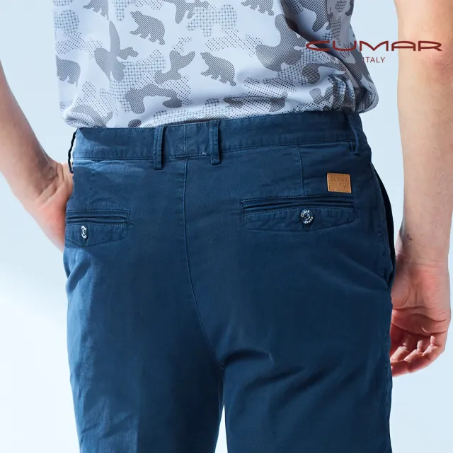 【CUMAR】男裝平面棉質短褲/188152(多色任選)