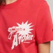 【Superdry】女裝 短袖T恤 VTG CROSSING LINES BH(紅)