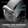 【Elago】Apple Watch 9H強化玻璃透明錶框(S9/8/7/6/5/4/SE)
