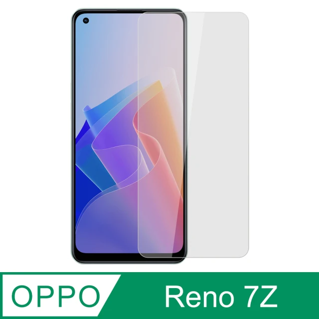 【Ayss】OPPO Reno 7Z 5G / 6.43吋 超好貼鋼化玻璃保護貼(滿膠平面透明內縮/9H/疏水疏油)