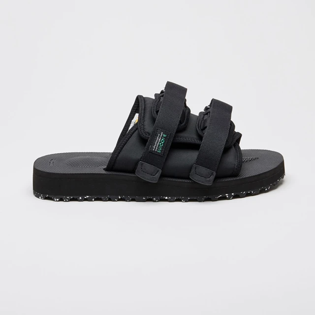 SUICOKE MOTO-CAB-ECO OG-056ECO 黑色 黃金大底 抗菌內裡 Cordura鞋面 魔鬼氈 拖鞋 SK22056CECOBK