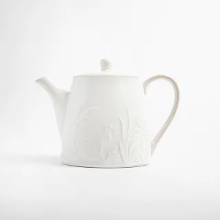 【HOLA】芙蘿拉茶壺白色-1300ml