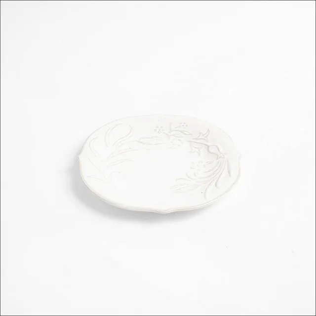 【HOLA】芙蘿拉餐盤白色-16CM