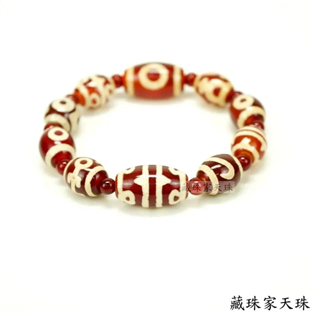 藏珠家】天地寶瓶兩眼蓮花虎牙財勾貴人虎牙天珠手鍊- momo購物網- 好評