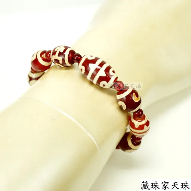 藏珠家】天地寶瓶兩眼蓮花虎牙財勾貴人虎牙天珠手鍊- momo購物網- 好評