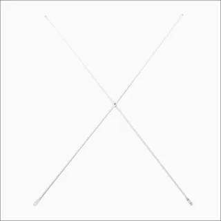 【特力屋】萊特層架 交叉桿配件 白色 40cm