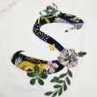 【ILEY 伊蕾】日式印花字母花卉刺繡棉感上衣1222161206(白)