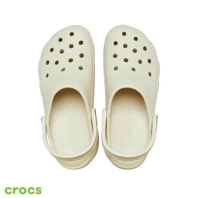 【Crocs】女鞋 經典厚底克駱格涼鞋(206750-2Y2)