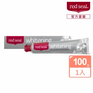 【red seal 紅印】冷光鑽白牙膏100g(美齒煥白)