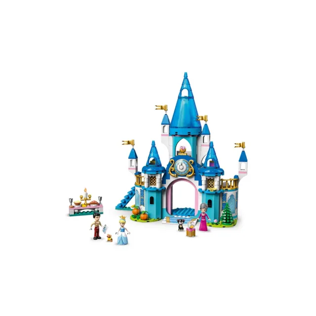 【LEGO 樂高】迪士尼公主系列 43206 Cinderella and Prince Charming’s Castle(灰姑娘  城堡)